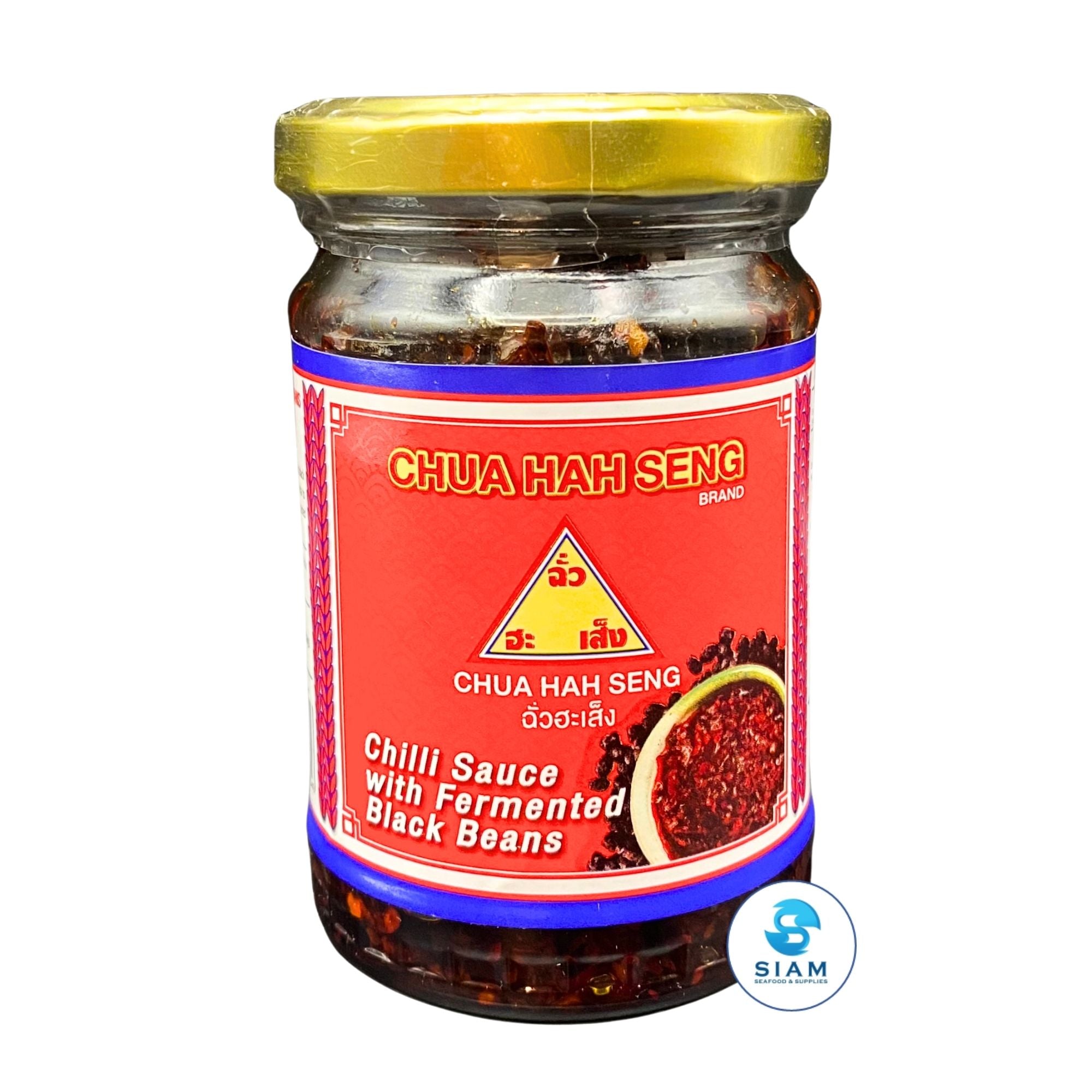 Chua Hah Seng Chili Sauce with Fermented Black Beans (7.1 oz) āļāđāļģāļāļĢāļīāļāļāļŠāļĄāļāļąāđāļ§āļāļģāļŦāļĄāļąāļ āļāļĢāļēāļāļąāđāļ§āļŪāļ°āđāļŠāđāļ