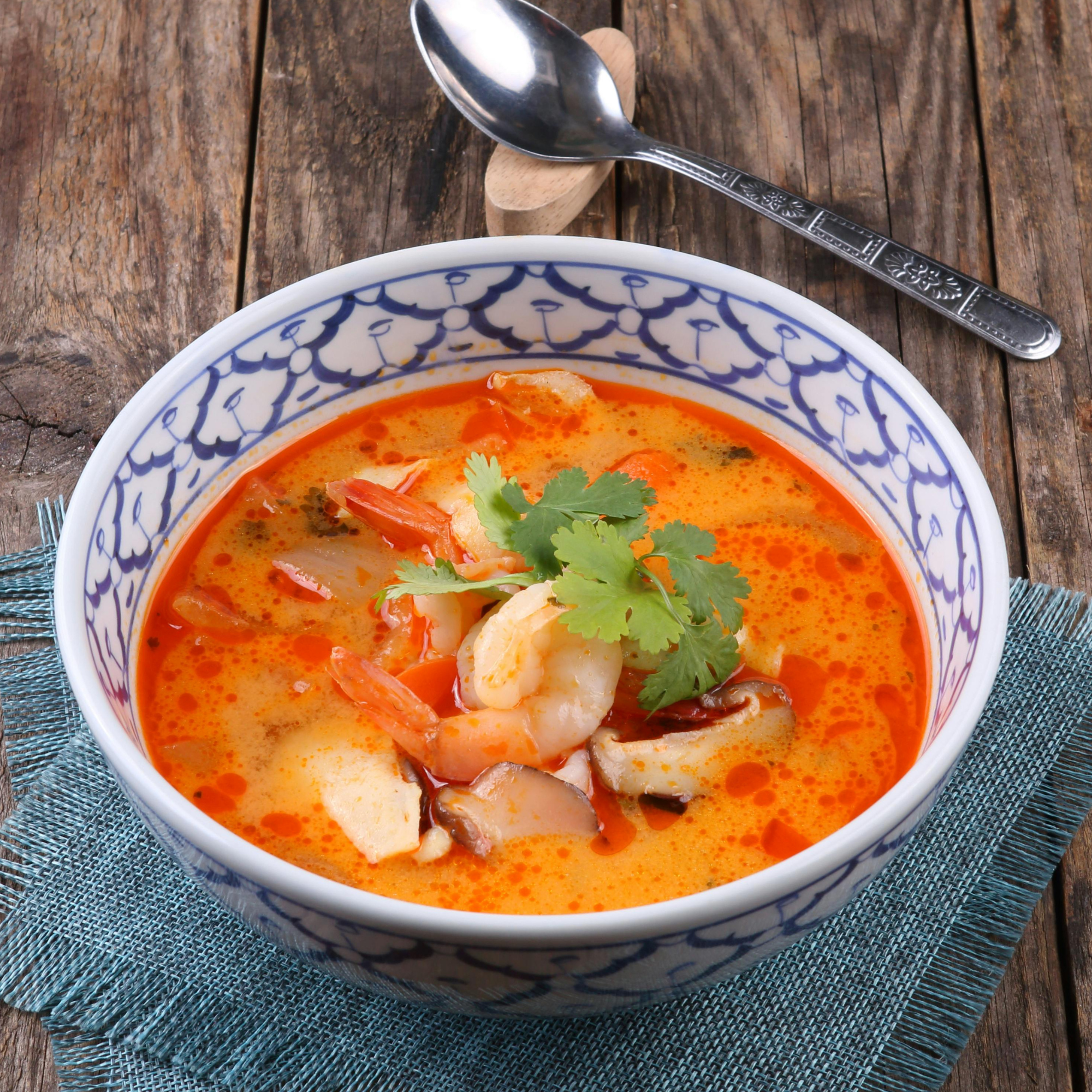 FaThai Ready to Cook, Tom Yum Sauce 75g (2.65 oz) ซอสรสต้มยำ ฟ้าไทย