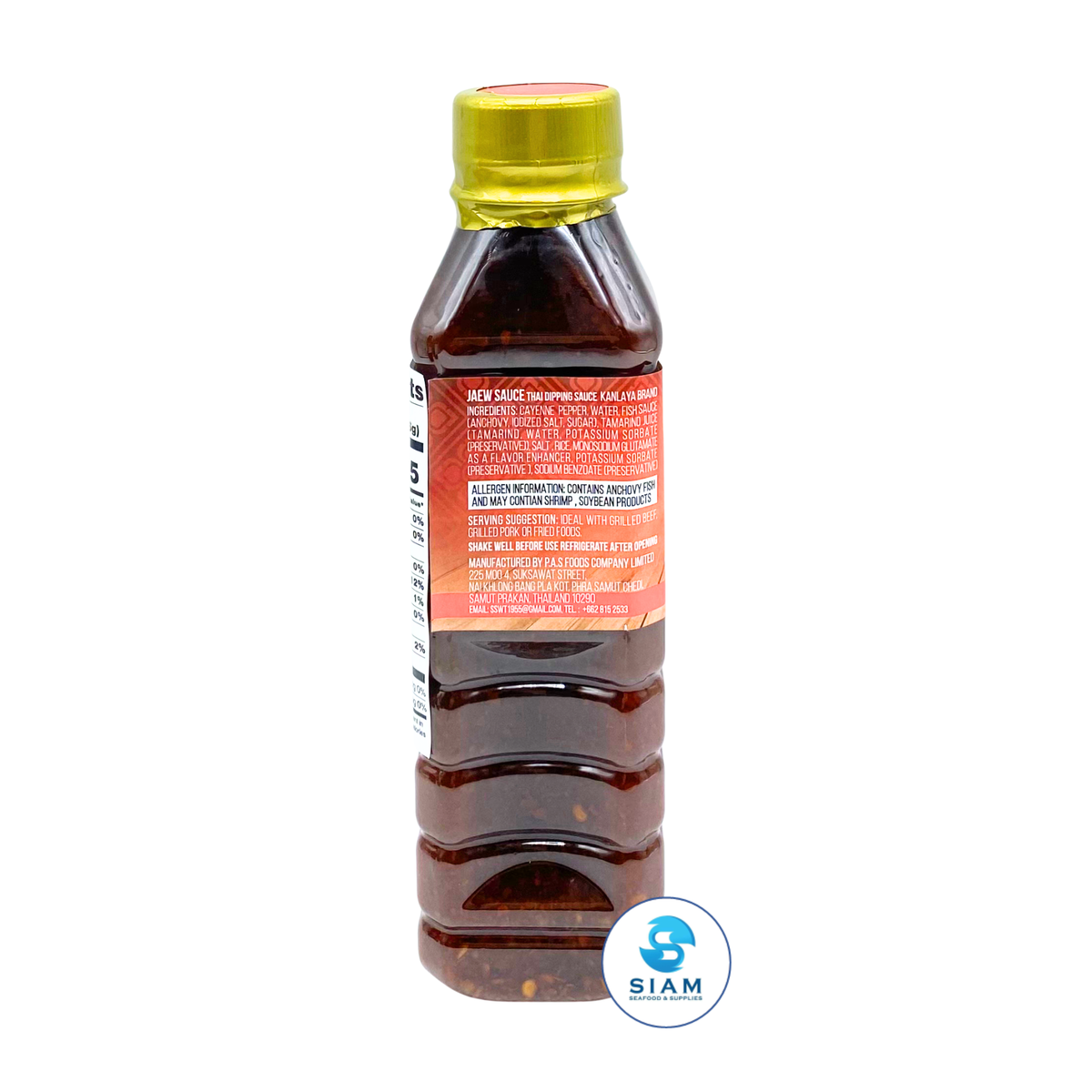 (24-Case) Kanlaya Jaew Sauce (Thai Dipping Sauce) (9.52 oz) น้ำจิ้มแจ่ว อร่อยทุกเมนู ตรากัลยา