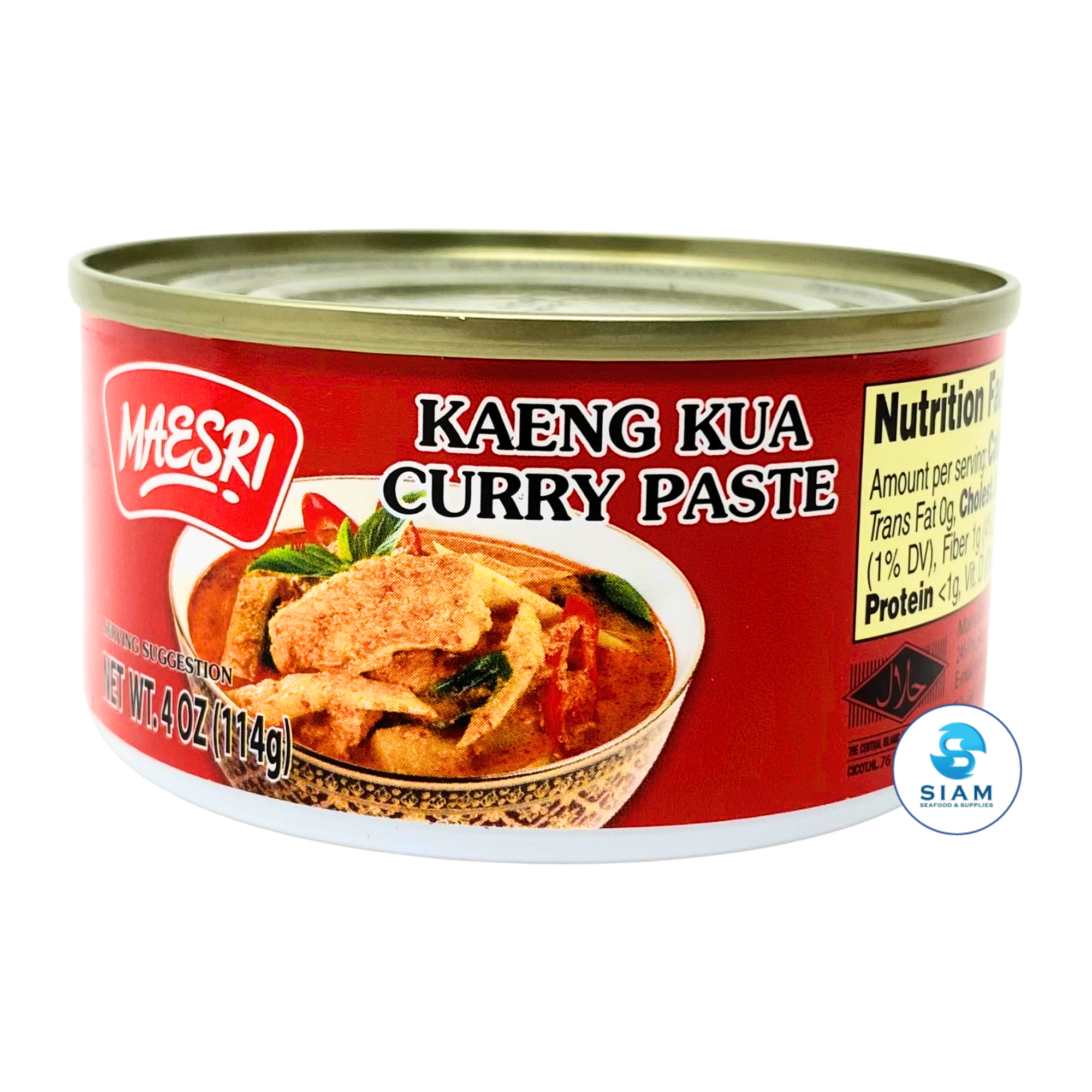 MaeSri Kaeng Kua Curry Paste (4 oz) น้ำพริกแกงคั่ว แม่ศรี