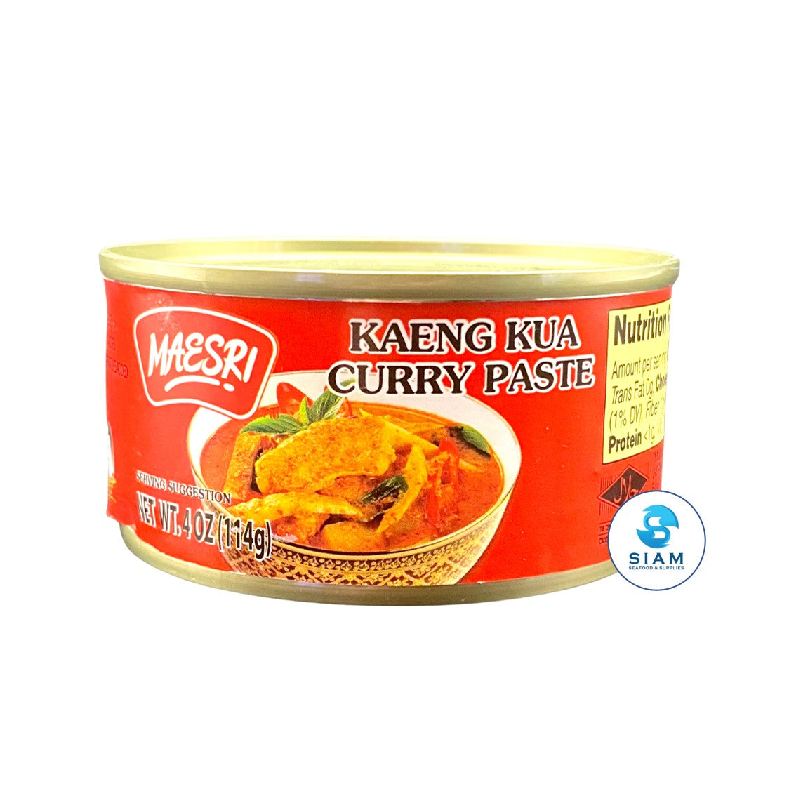 MaeSri Kaeng Kua Curry Paste (4 oz) น้ำพริกแกงคั่ว แม่ศรี