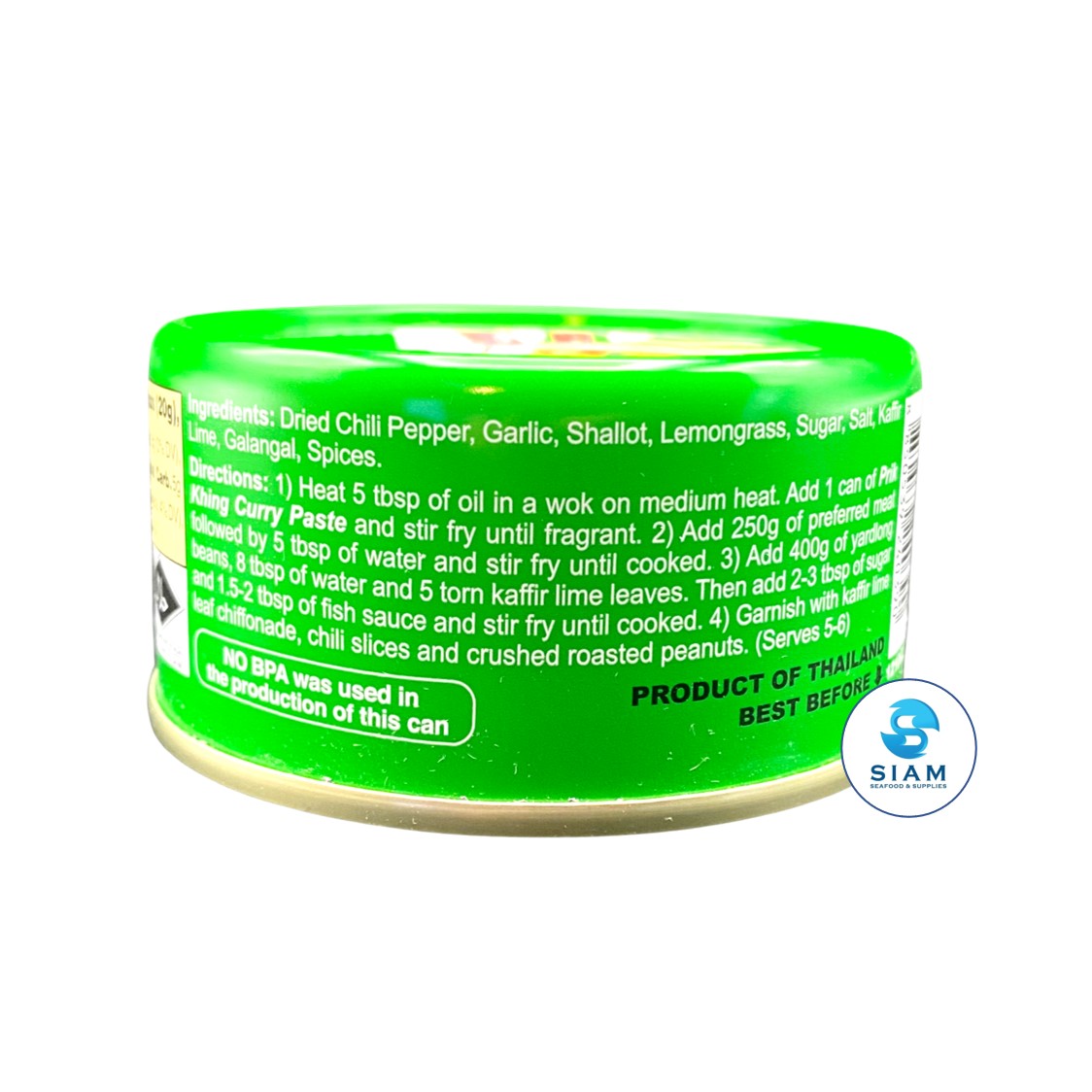 MaeSri Prik Khing Curry Paste, Vegan & Gluten-Free (4 oz) āļāđāļģāļāļĢāļīāļāļāļąāļāļāļĢāļīāļāļāļīāļ āđāļĄāđāļĻāļĢāļĩ