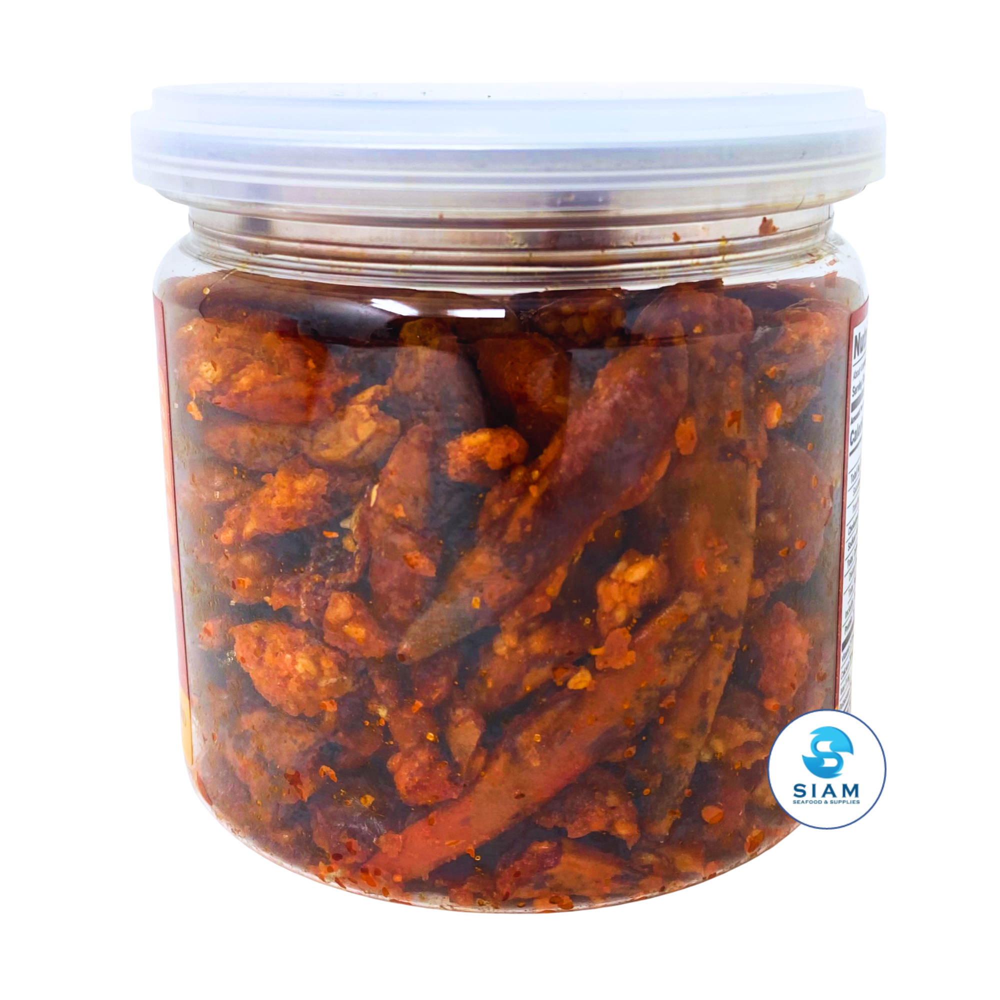 Nak Su Thai Crispy Chili, Original Flavor (3.5 oz) พริกทอด รสออริจินอล ตรานักสู้