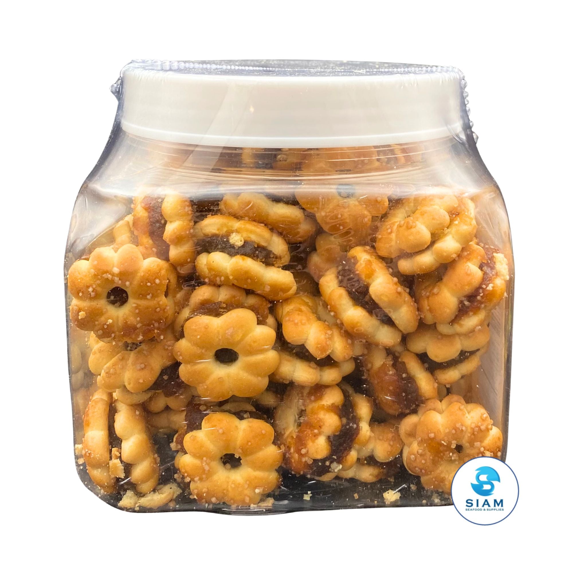 Nak Su Pineapple Biscuits (17.6 oz) ขนมปังไส้สัปปะรด ตรานักสู้