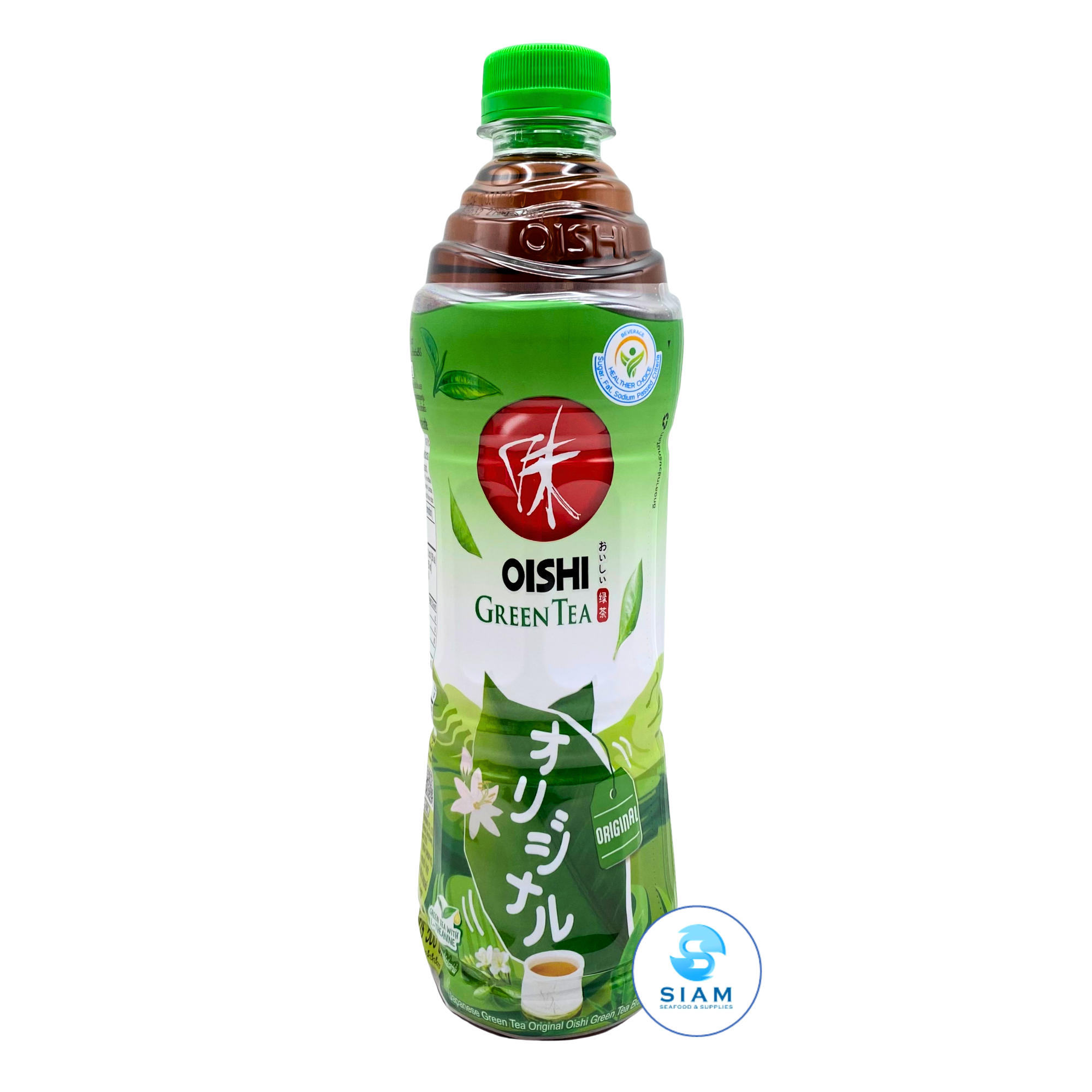 Oishi Green Tea, Original Flavor (17.6 oz) āļāļēāđāļāļĩāļĒāļ§āđāļāļāļīāļāļī āļĢāļŠāļāļąāđāļāđāļāļīāļĄ