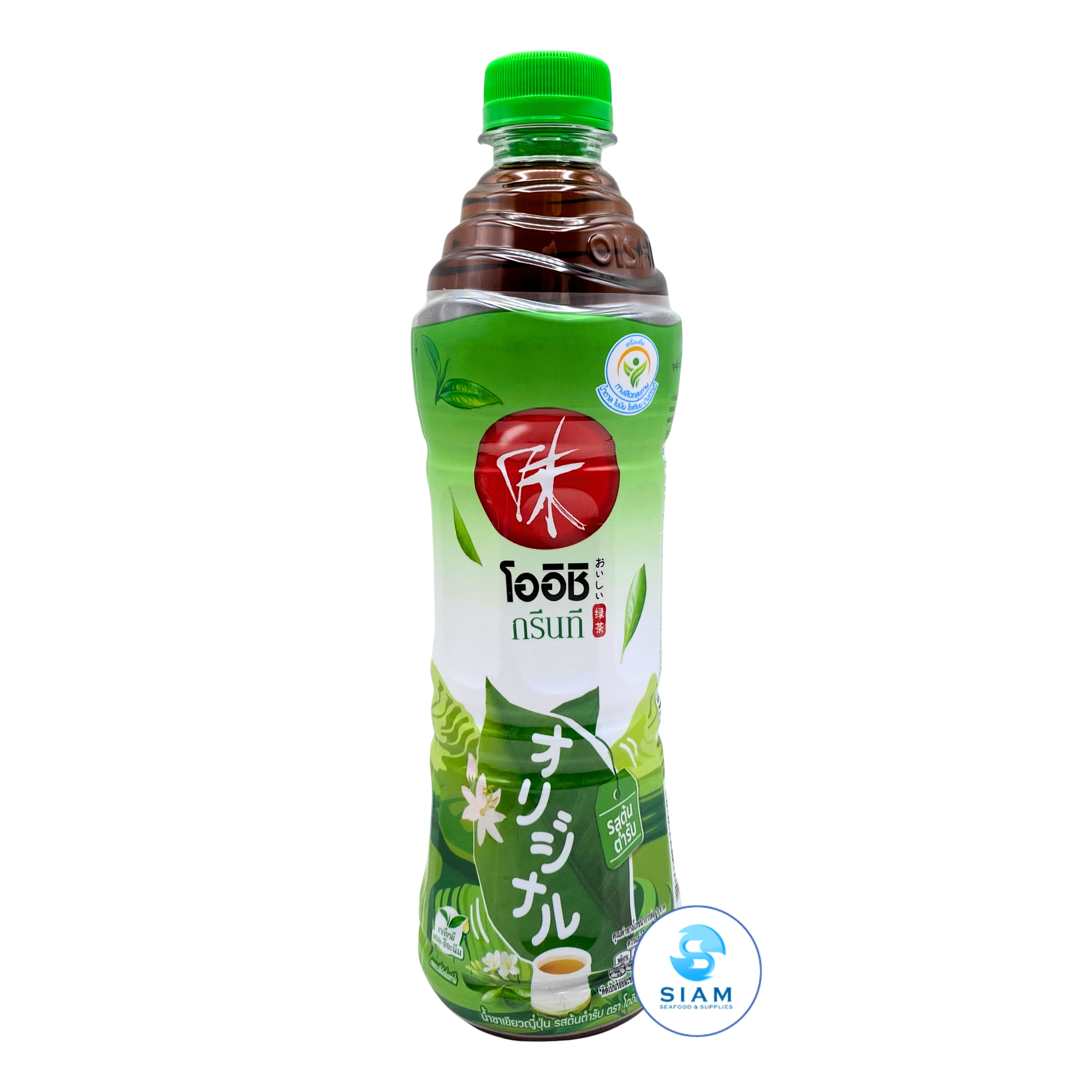 Oishi Green Tea, Original Flavor (17.6 oz) āļāļēāđāļāļĩāļĒāļ§āđāļāļāļīāļāļī āļĢāļŠāļāļąāđāļāđāļāļīāļĄ