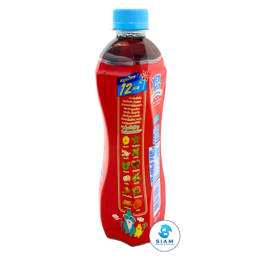 Yen Yen Cool Herb Drink with 12 Herbs by Ichitan 400ml (13.5 oz) เย็นเย็น น้ำจับเลี้ยง สมุนไพร 12 ชนิด โดยอิชิตัน