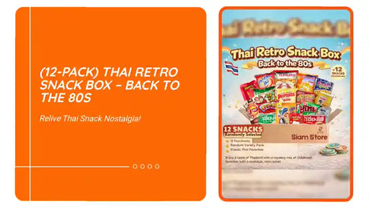 (12-Pack) Thai Retro Snack Box – Back to the 80s by@Outfy
