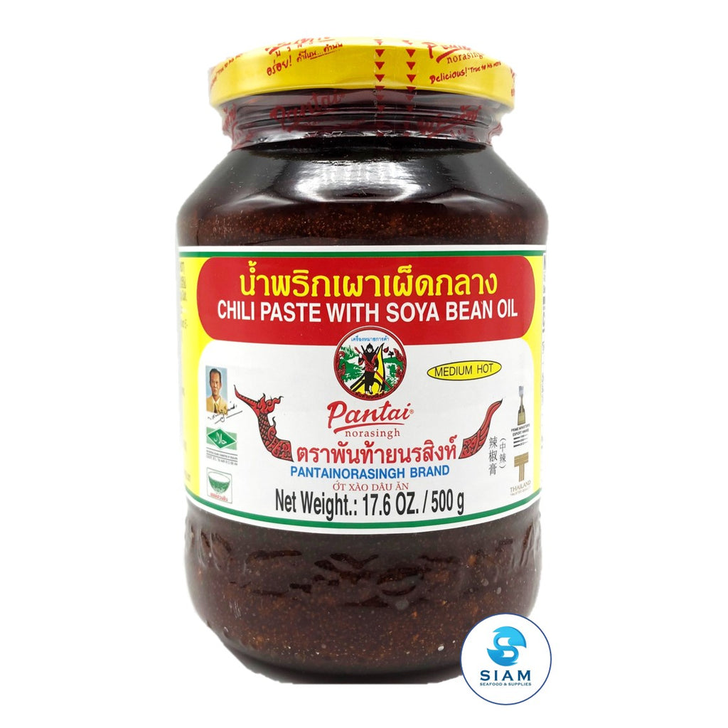 Chili paste with soya bean oil, medium hot pantai (17.6 wt 26