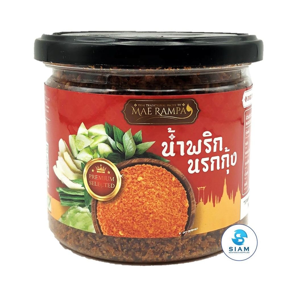 Dried shrimp chili paste (narok kung) mae rampa (6 wt 7.8 oz)