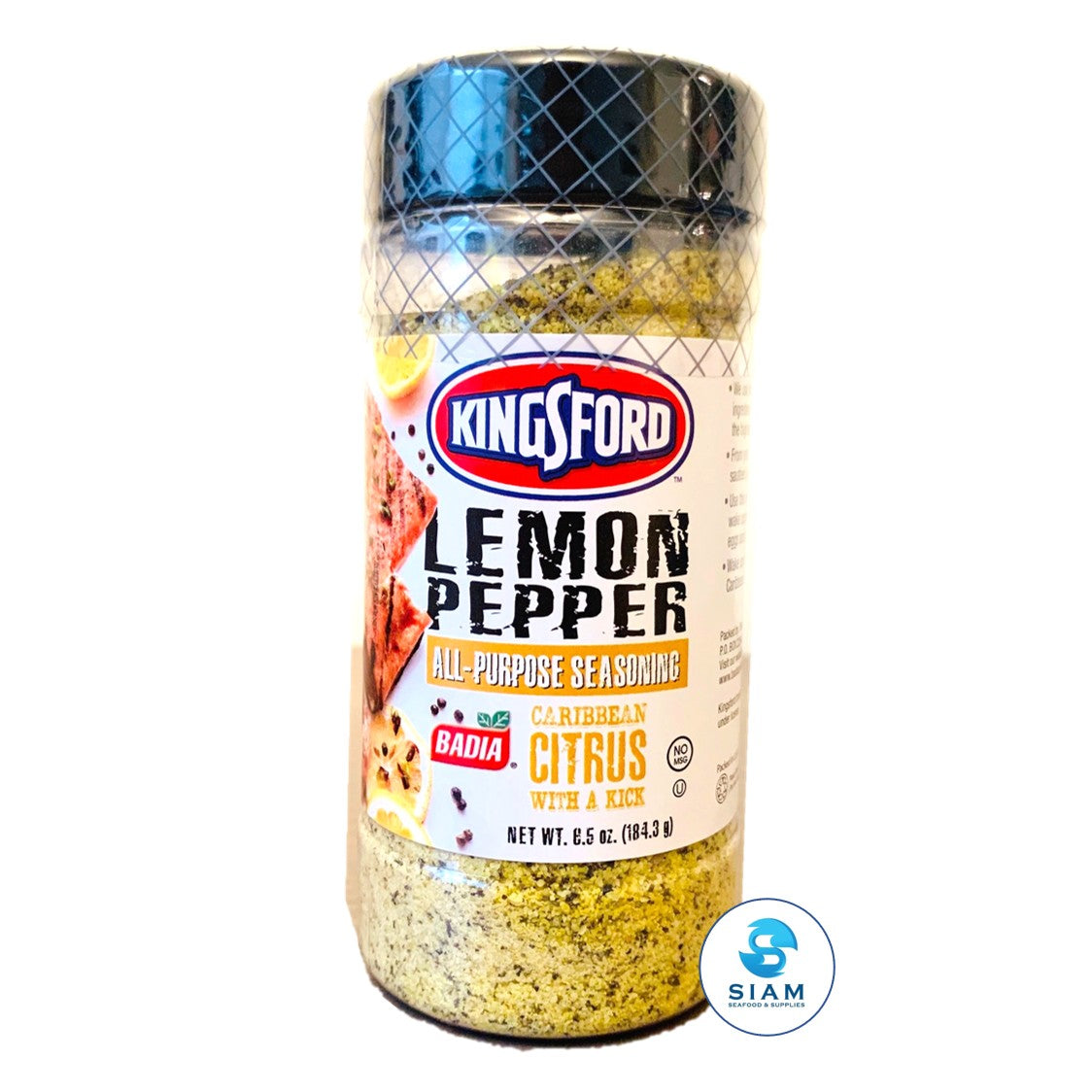 Badia Kingsford Lemon Pepper All-Purpose Seasoning, 6.5 oz