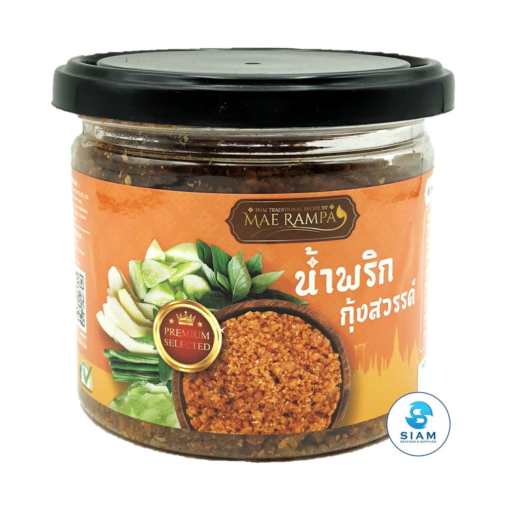 Sweet shrimp chili paste (kung sawan) mae rampa (6 wt 7.8 oz)