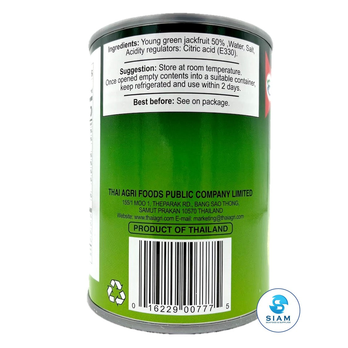 Young Green Jackfruit in Brine - Aroy-D (20 oz-Net Wt 22.4 oz) āļāļāļļāļāļāđāļāļāđāļāļāđāļģāđāļāļĨāļ·āļ āļāļĢāđāļāļĒāļāļĩ shippable Aroy-D