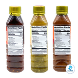 (3-Flavor Pack) Kanlaya Signature Thai Dipping Sauces 9.52 oz (270 g) น้ำจิ้มแจ่ว+น้ำจิ้มซีฟู้ด+น้ำพริกกะปิกุ้ง ตรากัลยา