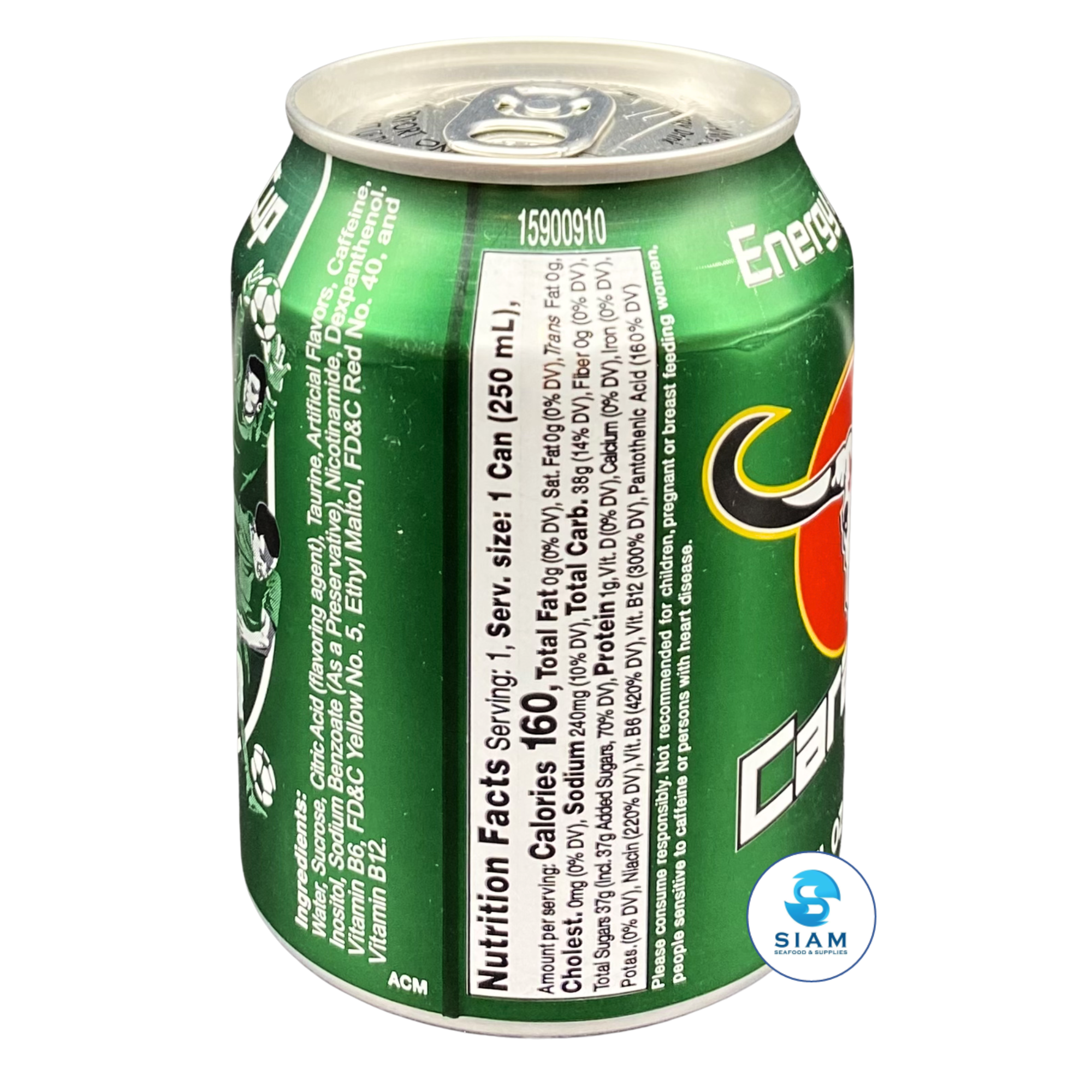 (12-Pack) Carabao Energy Drink (8.5 oz) เครื่องดื่มให้พลังงาน คาราบาว