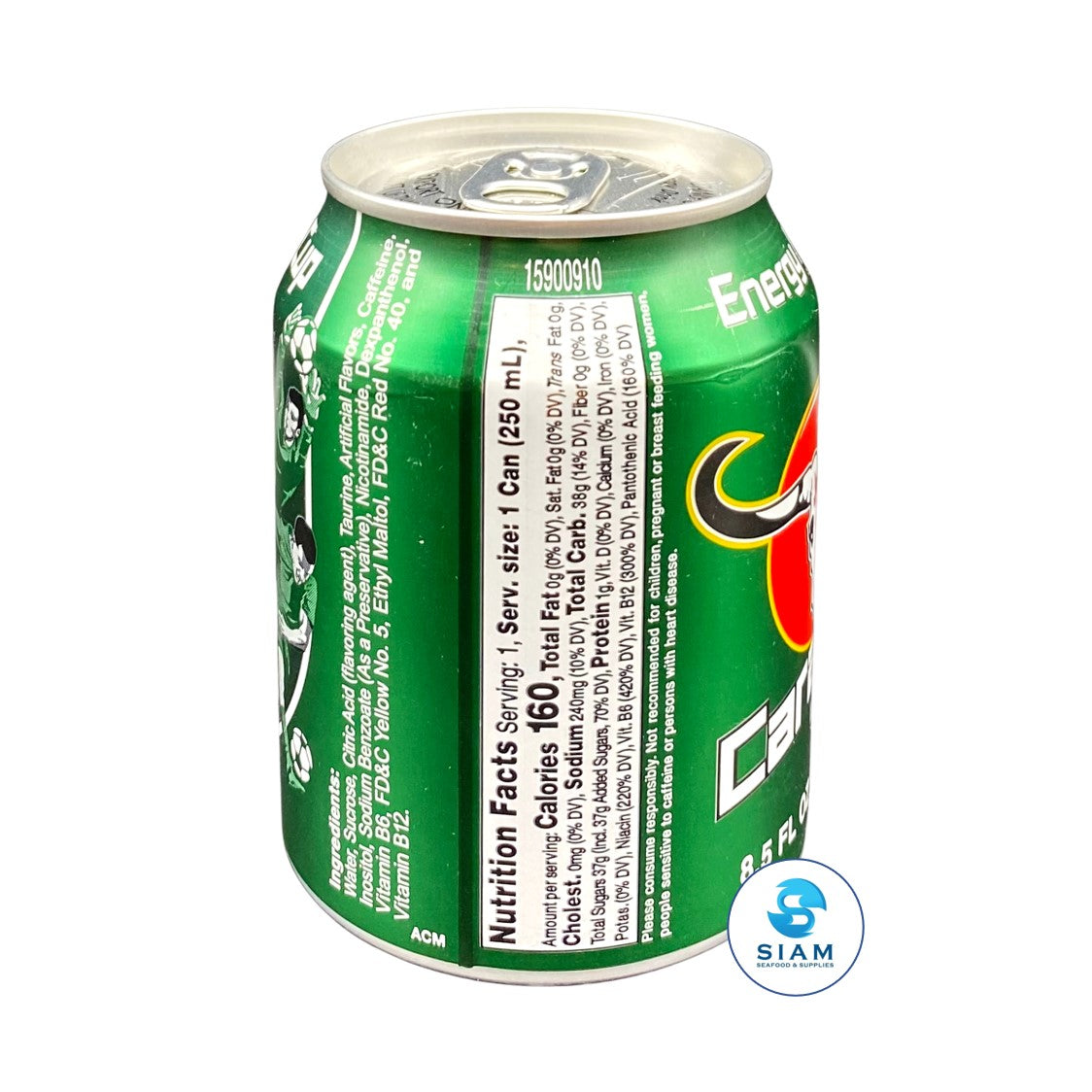 Carabao Energy Drink (8.5 oz) เครื่องดื่มให้พลังงาน คาราบาว