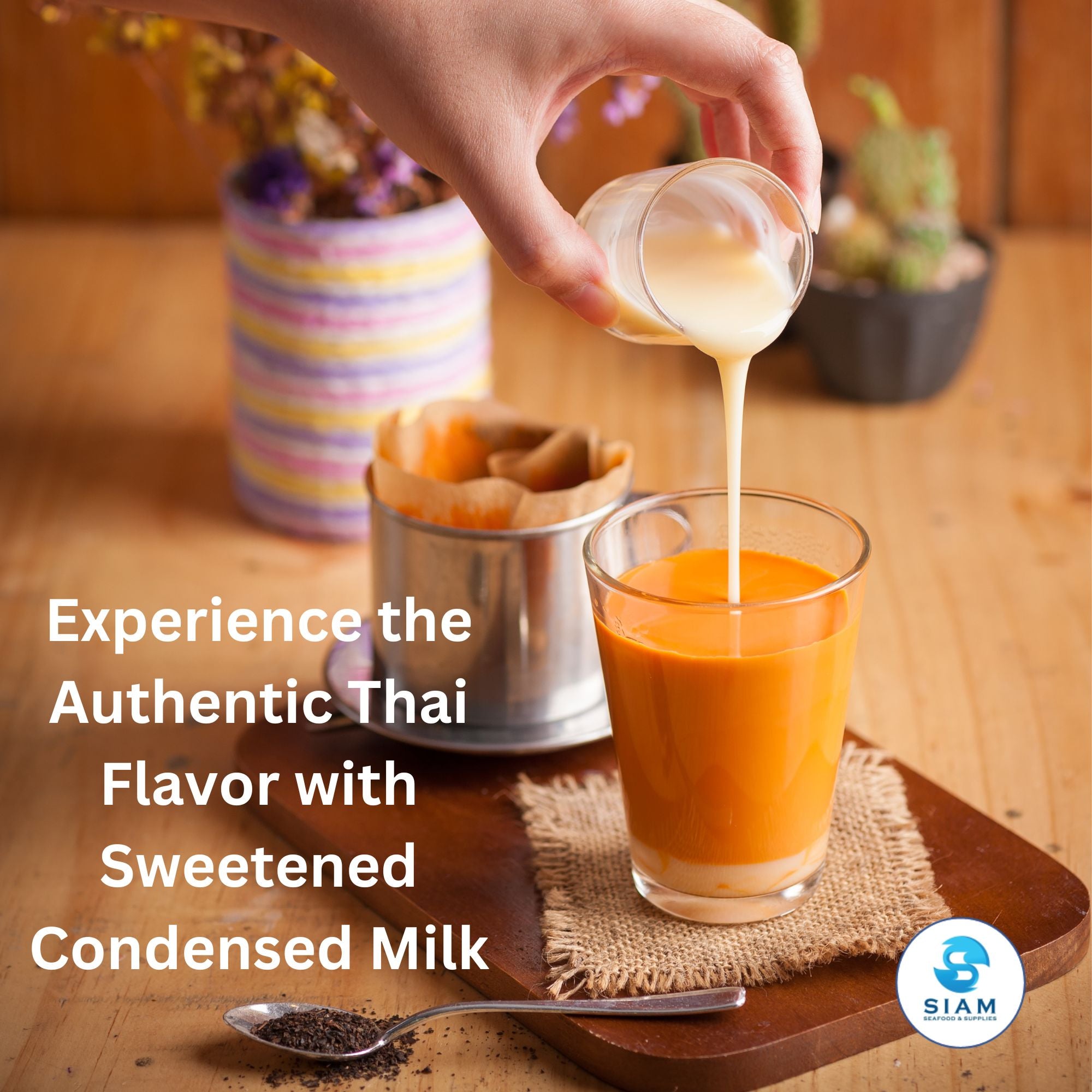 ChaTraMue Thai Tea Mix, Thai Beverage (14.1 oz) ชาตรามือ ชาผงปรุงสำเร็จ