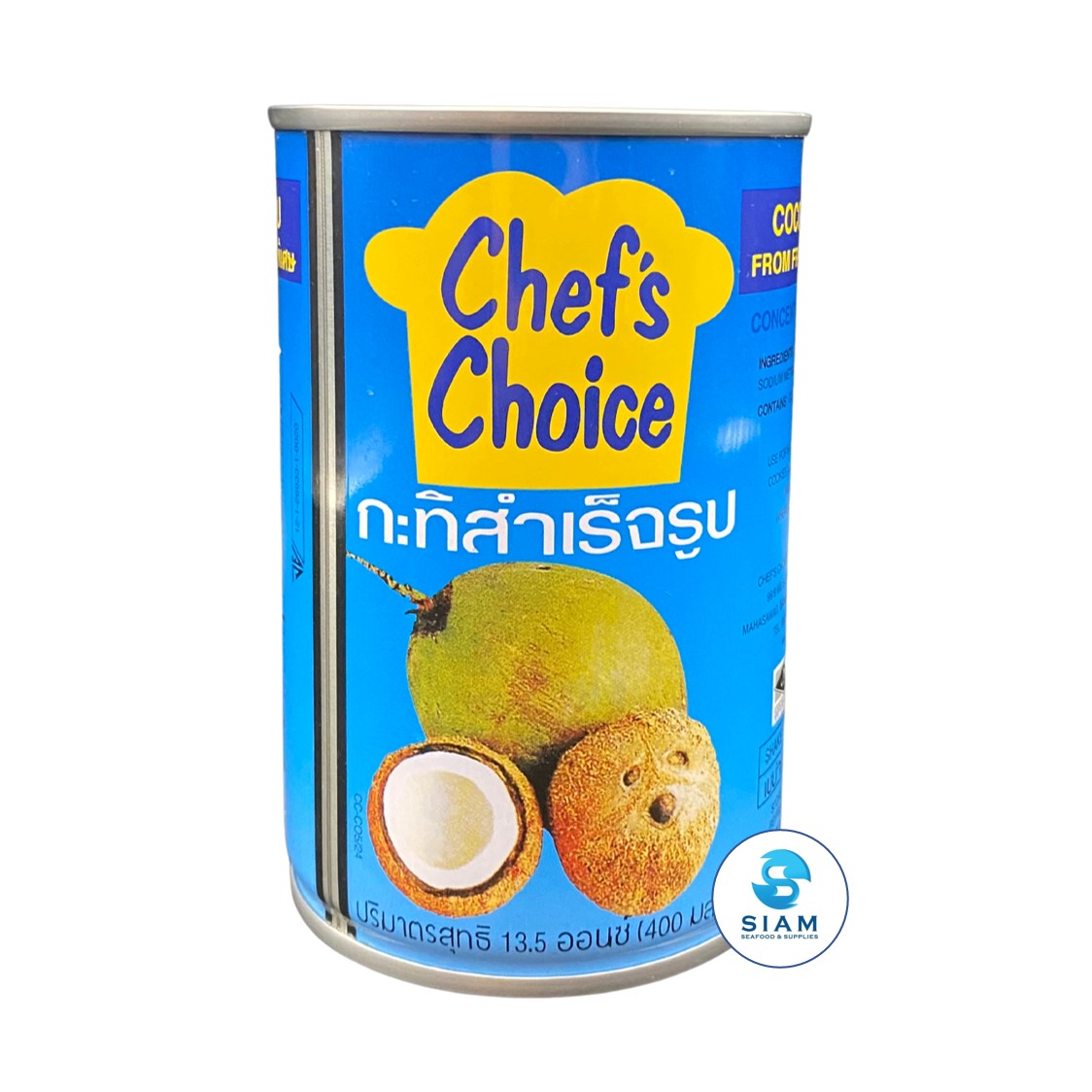 Chef's Choice Coconut Milk (13.5 oz) กะทิสำเร็จรูป เชฟช้อย