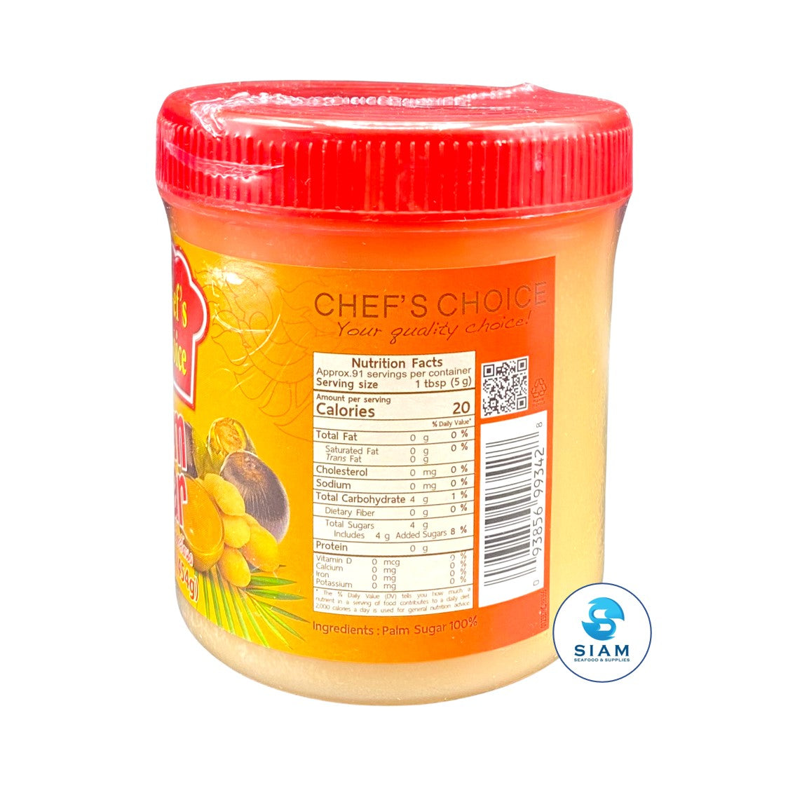 Chef's Choice Palm Sugar (1 lb) น้ำตาลโตนด เชฟช้อย