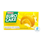 Euro Puff Cake and Sweet Banana Cream (12 packs-7.2 oz) ยูโร่ พัฟเค้กสอดไส้ครีมกล้วยหอม