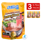 FaThai Concentrated Jaew Hon Thai Hot Pot Soup (5.75 fl oz) น้ำซุปแจ่วฮ้อนเข้มข้นกึ่งสำเร็จรูป ฟ้าไทย