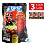 FaThai Concentrated Japanese Sukiyaki Soup (Shabu) (6.8 fl oz) น้ำซุปชาบูเข้มข้นกึ่งสำเร็จรูป ฟ้าไทย