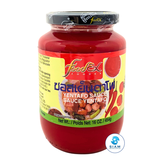 FoodEx Yentafo Sauce (Thai Pink Noodle) (16 oz) ซอสเย็นตาโฟ ฟู๊ดเอ็กซ์