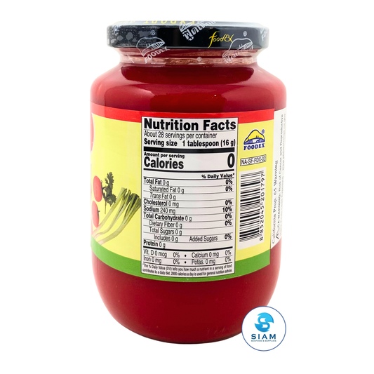 FoodEx Yentafo Sauce (Thai Pink Noodle) (16 oz) ซอสเย็นตาโฟ ฟู๊ดเอ็กซ์