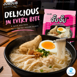 JUBJUB Instant Ubon Rice Noodles, Original Flavor (Chicken) (2.64 oz) ก๋วยจั๊บอุบล กึ่งสำเร็จรูป จั๊บจั๊บ