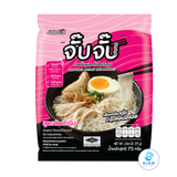 JUBJUB Instant Ubon Rice Noodles, Original Flavor (Chicken) (2.64 oz) ก๋วยจั๊บอุบล กึ่งสำเร็จรูป จั๊บจั๊บ