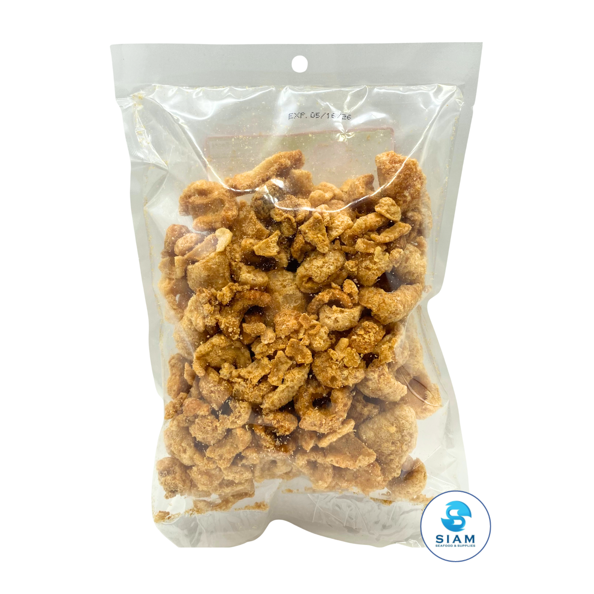 Lucky Lily Fried Pork Skins, Hot (2.5 oz) แคบหมู ลักกี้ ลิลลี่ รสเผ็ด