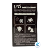 Lyo Hair Color Shampoo, No. 02 Dark Brown (30 ml  x 6 Sachets) ไลโอ แฮร์ คัลเลอร์ แชมพูปิดผมขาว เบอร์ 2 สีน้ำตาลเข้ม