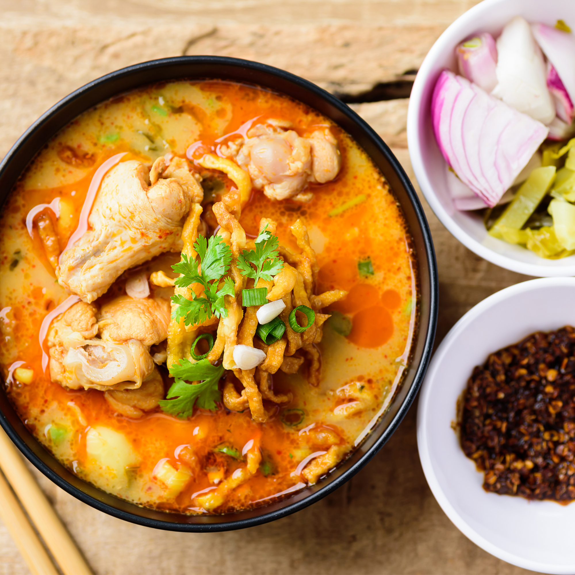 MaeSri Khao Soi Curry Paste (4 oz) น้ำพริกข้าวซอย แม่ศรี