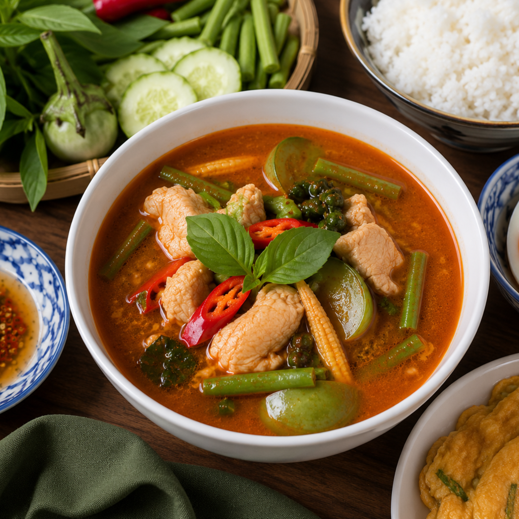 MaeSri Kaeng Par Curry Paste (4 oz) น้ำพริกแกงป่า แม่ศรี