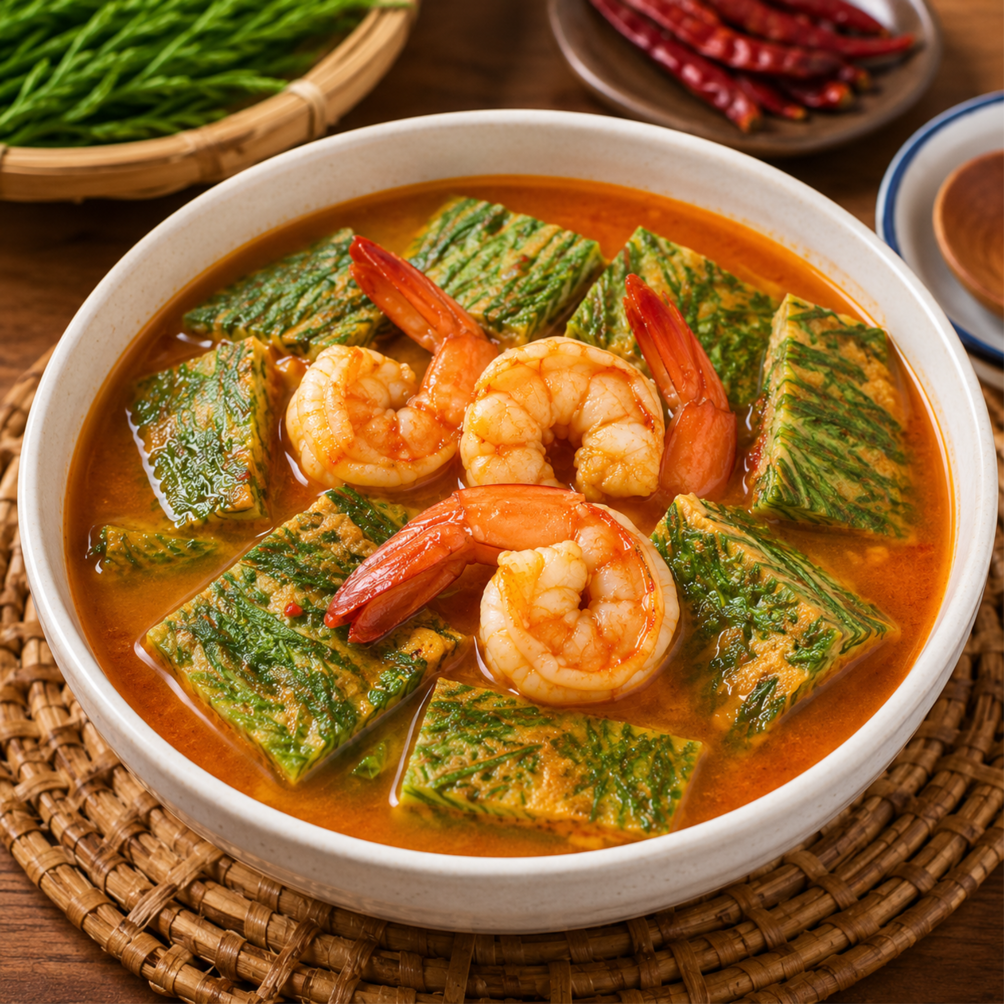 MaeSri Sour Curry Paste (Gaeng Som) (4 oz) น้ำพริกแกงส้ม แม่ศรี