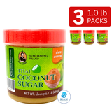 Mae Daeng Thai Coconut Sugar (16 oz, 1 lb) น้ำตาลมะพร้าว (น้ำตาลปี๊บ) ตราแม่แดง