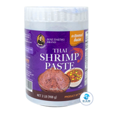 Mae Daeng Thai Shrimp Paste, Large (32 oz, 2 lb) กะปิเคยแท้ ชั้นเลิศ ตราแม่แดง กระปุกใหญ่