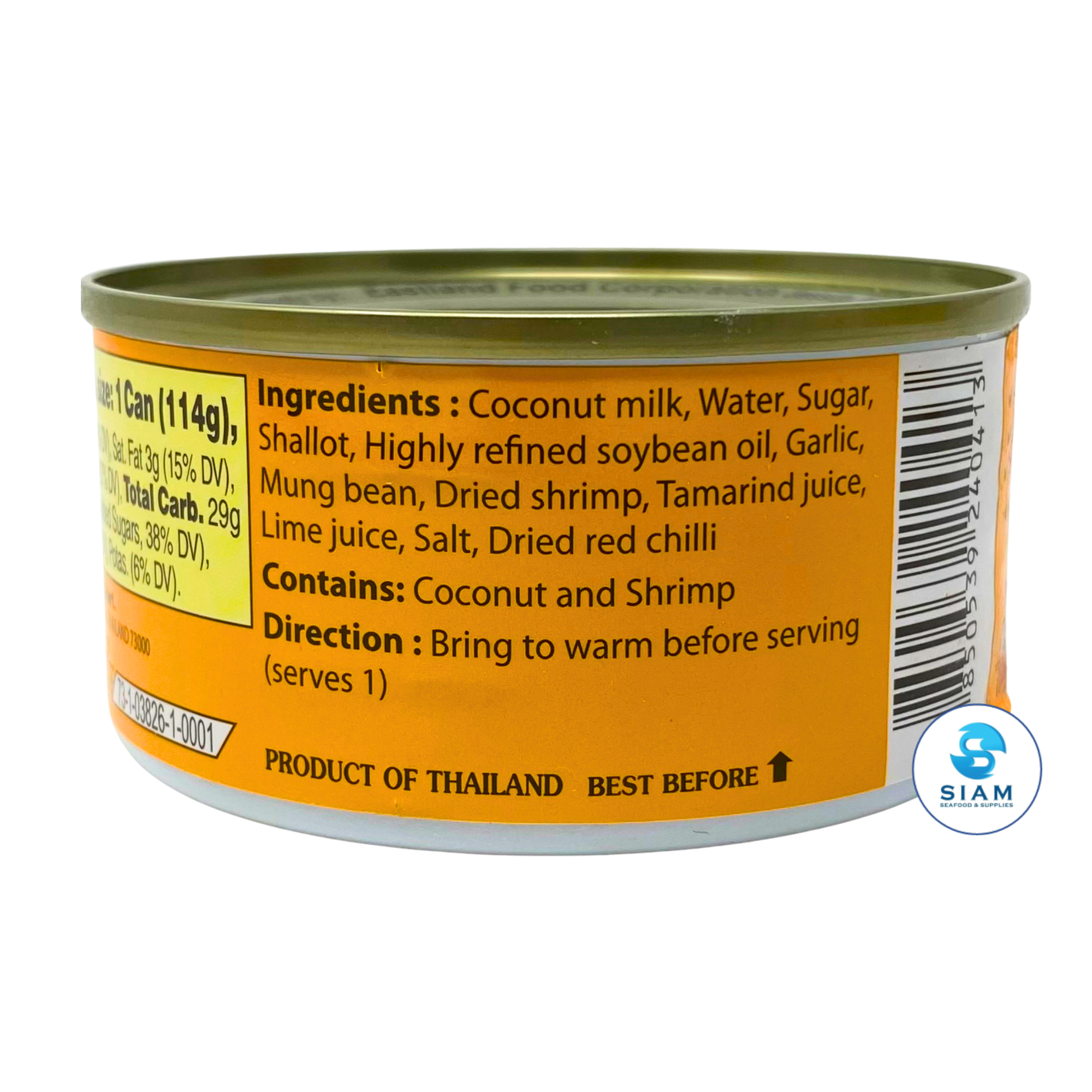 MaeSri Sweet Thai Noodle Sauce (Namprik) (4 oz) น้ำพริกสำหรับขนมจีน แม่ศรี