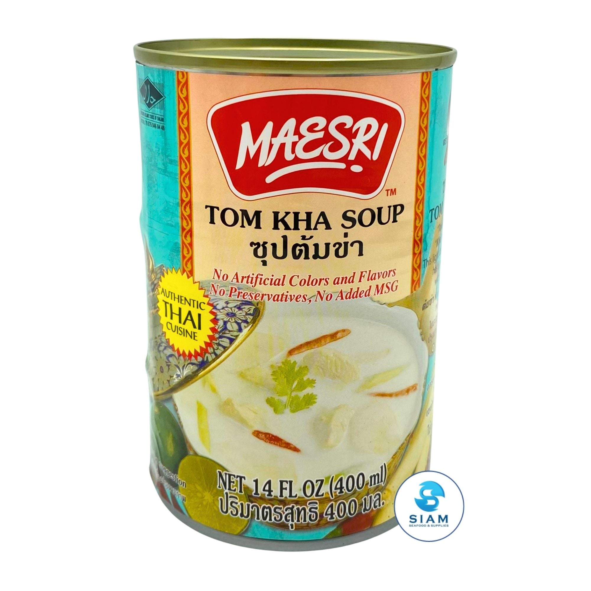 MaeSri Tom Kha Soup, Ready to Cook (14 oz) ซุปต้มข่าสำเร็จรูป แม่ศรี