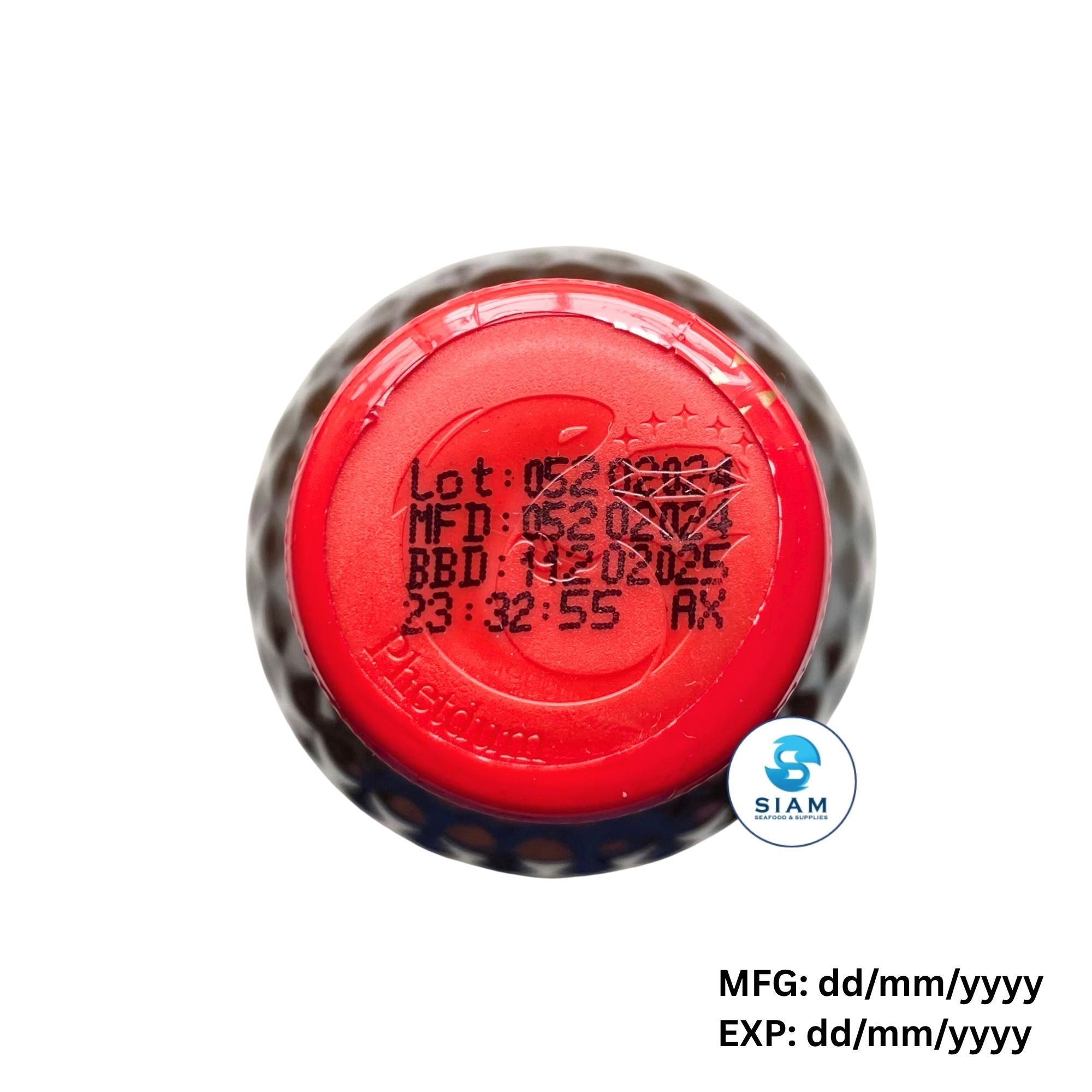 Maeboonlam Fermented Fish Sauce (Plara), Red Cap (13.52 oz) น้ำปลาร้าต้มสุกปรุงรส ตราแม่บุญล้ำ