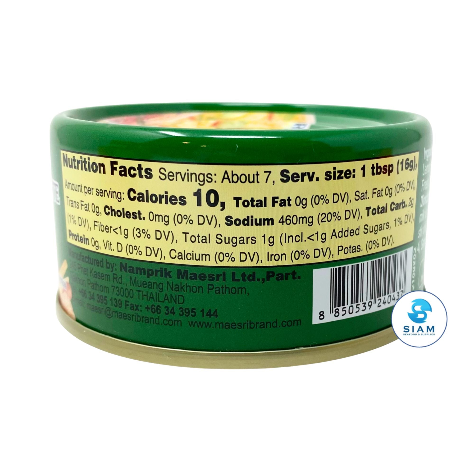 MaeSri Green Curry Paste, Vegan & Gluten-Free (4 oz) น้ำพริกแกงเขียวหวาน แม่ศรี