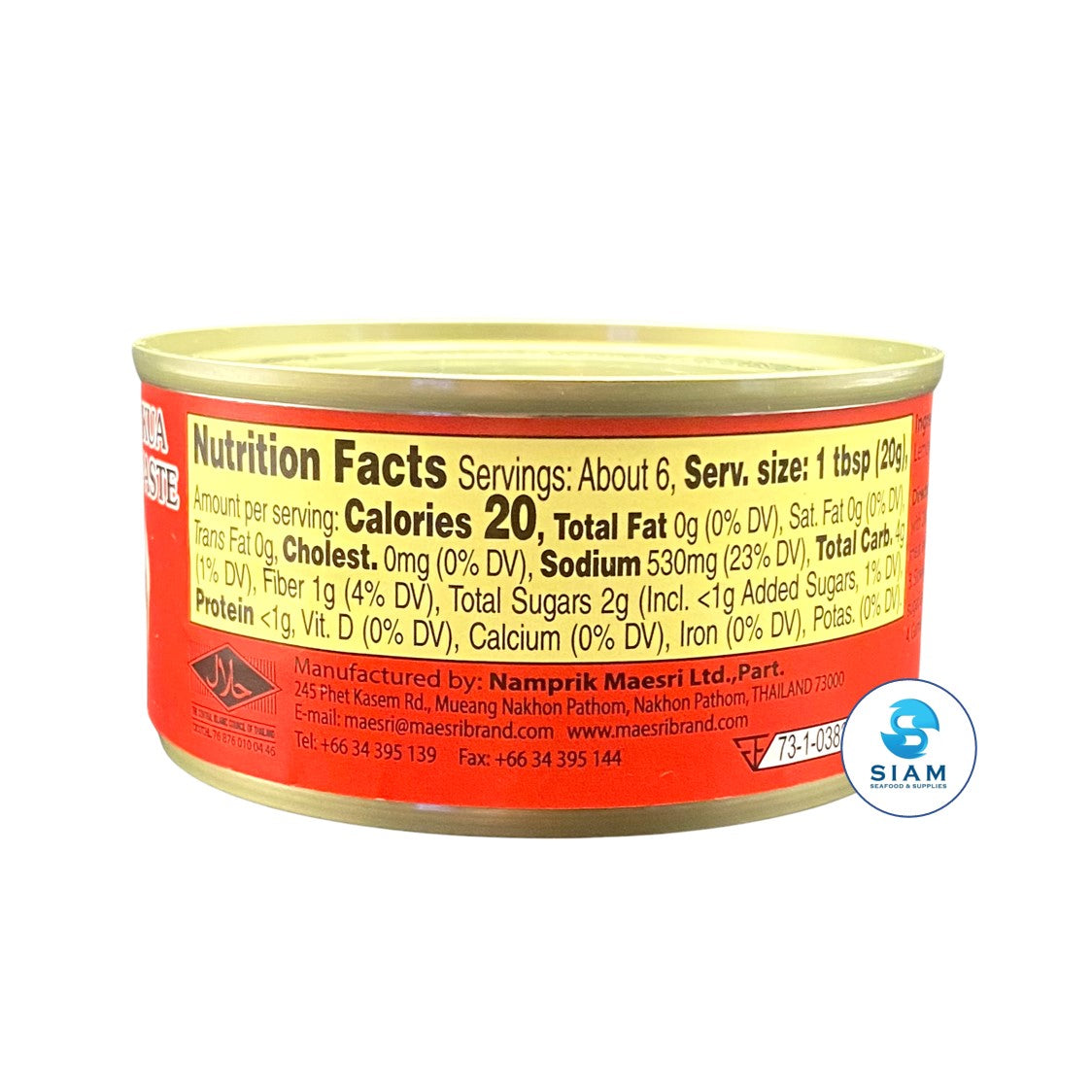 MaeSri Kaeng Par Curry Paste (4 oz) น้ำพริกแกงป่า แม่ศรี