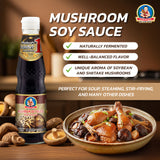 DEK SOM BOON Mushroom Soy Sauce 700ml, Vegan, PET Bottle (23.67 fl oz) ซีอิ้วขาวเห็ดหอม ตราเด็กสมบูรณ์ ขวดใหญ่ แบบขวดพลาสติก PET