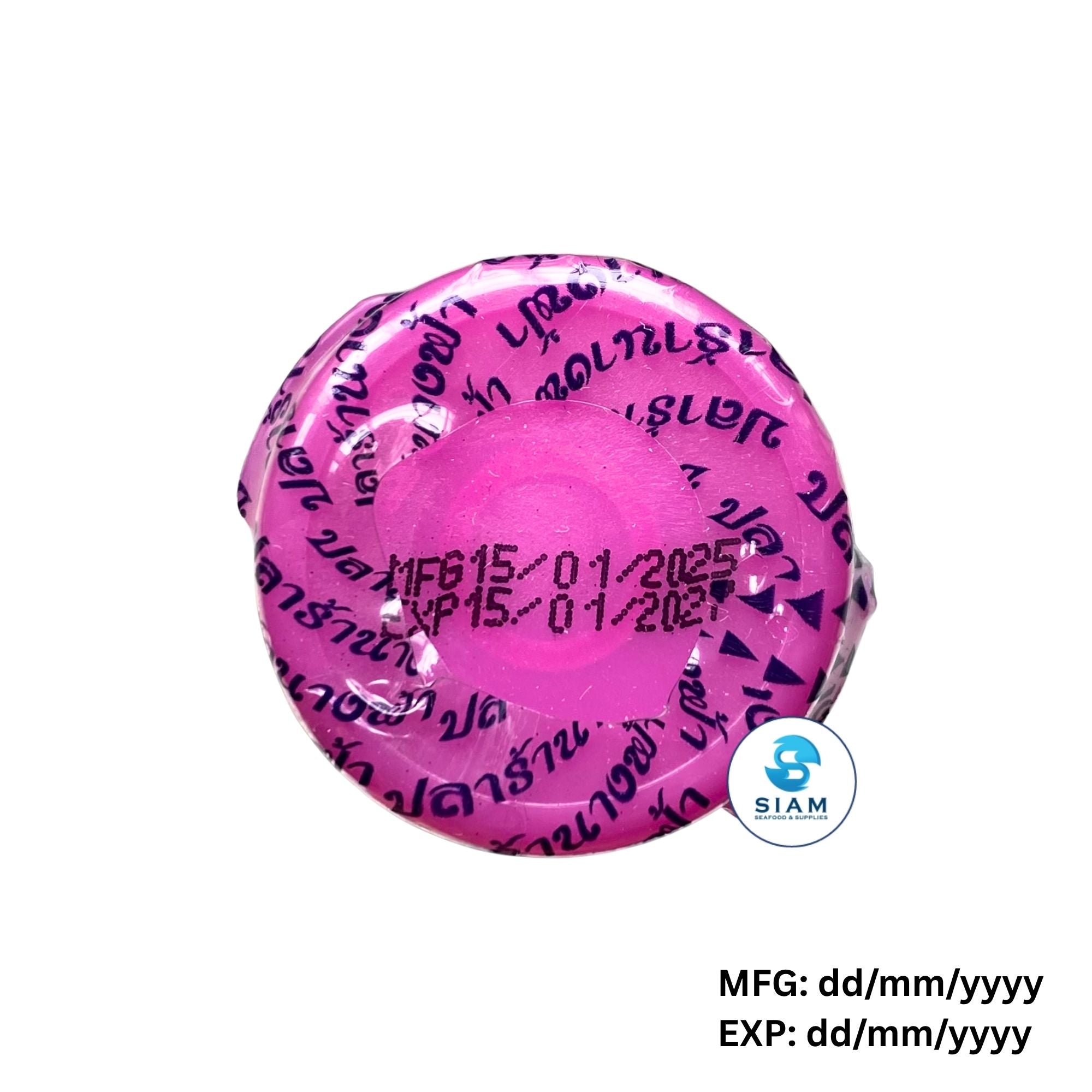 Nang Fah Fermented Fish Sauce (Plara), Purple Cap (13.52 oz) น้ำปลาร้านางฟ้า ฝาม่วง