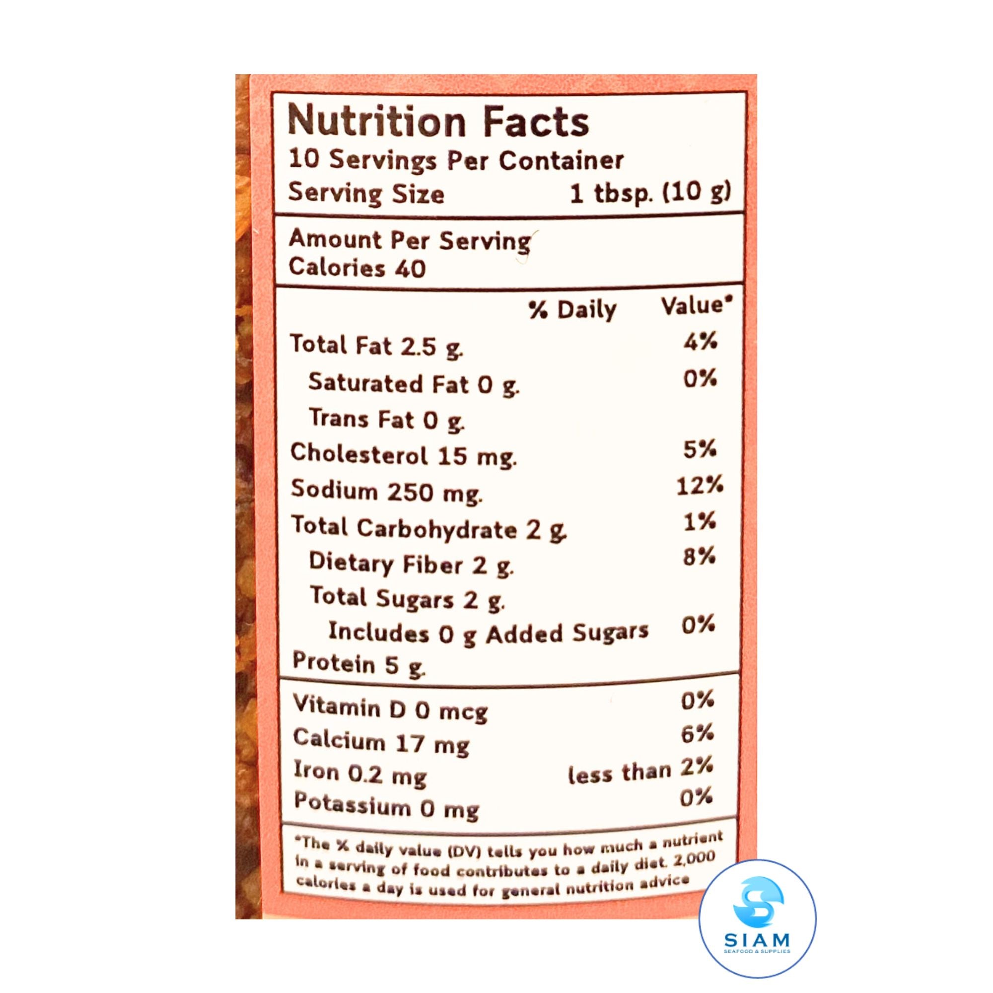 Dried Shrimp Chili Paste (Narok Kung) - Mae Rampa (6 oz-Net Wt 7.8 oz) น้ำพริกนรกกุ้ง แม่รัมภา