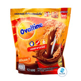 Ovaltine 3-in-1 Instant Chocolate Malt Beverage, Original Formula (Pack of 12 packets-12.7 oz) โอวัลติน เครื่องดื่มมอลต์สกัดรสช็อกโกแลตปรุงสำเร็จ สูตรดั้งเดิม