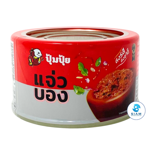 Pumpui Spicy Minced Mackerels (Jaew Bong) (2.1 oz) แจ่วบอง ปลาแมคเคอเรล ตราปุ้มปุ้ย