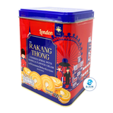 Rakang Thong Brand Cookies Spiral with Vanilla Flavor Cream (14.1 oz) คุ้กกี้ก้นหอยสอดไส้ครีมกลิ่นวานิลลา ตราระฆังทอง