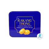 Rakang Thong Brand Cookies Spiral with Vanilla Flavor Cream (14.1 oz) คุ้กกี้ก้นหอยสอดไส้ครีมกลิ่นวานิลลา ตราระฆังทอง