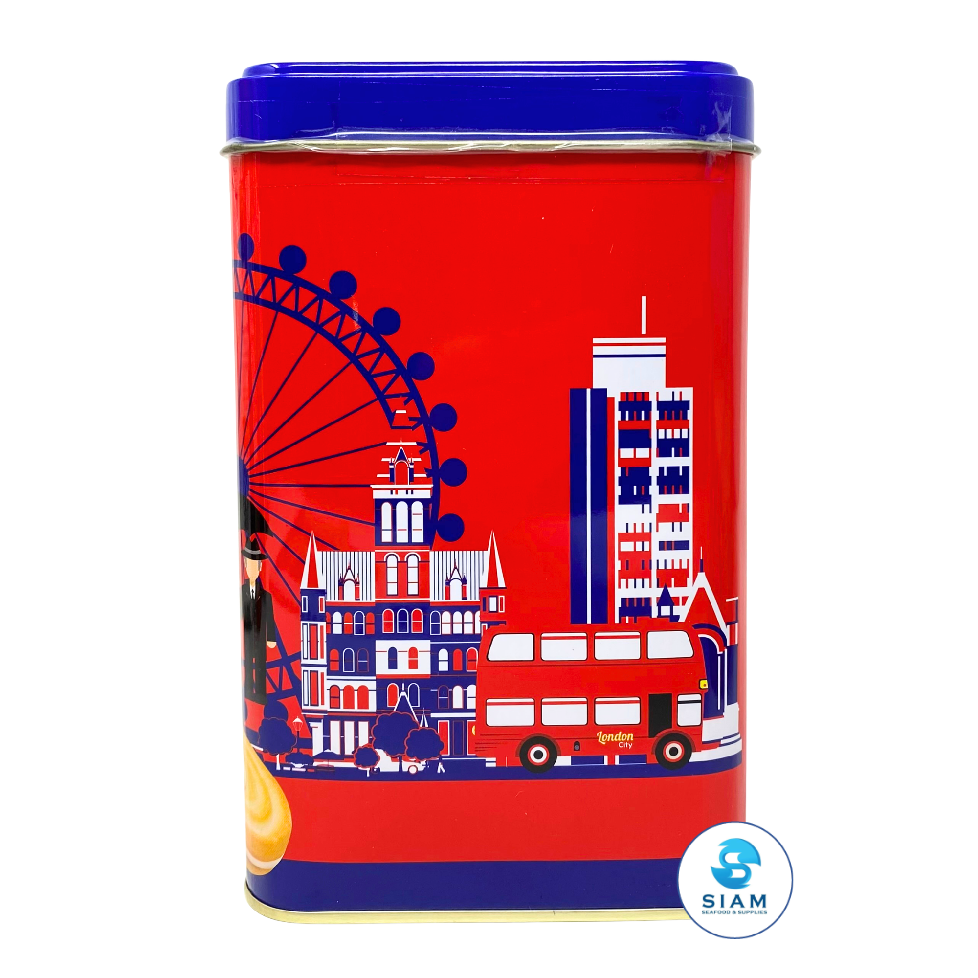 Rakang Thong Brand Cookies Spiral with Vanilla Flavor Cream (14.1 oz) คุ้กกี้ก้นหอยสอดไส้ครีมกลิ่นวานิลลา ตราระฆังทอง